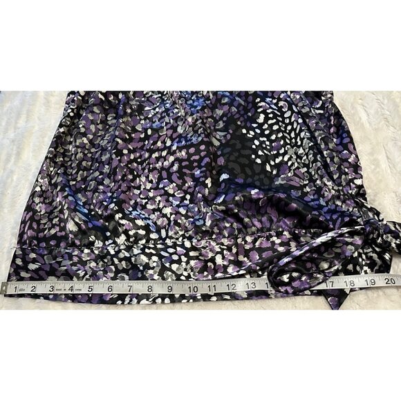 APT. 9 Sleeveless Geometric Blouse Polyester Spandex Blend Women's Size XL - Picture 8 of 13